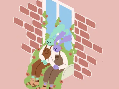 afternoon artwork characterart characterdesign digitalart digitalillustration illustration