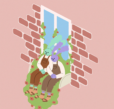 afternoon artwork characterart characterdesign digitalart digitalillustration illustration