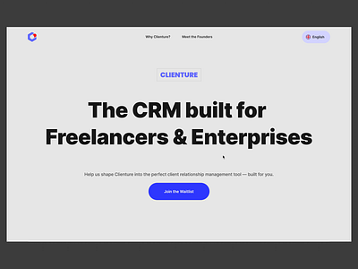 Web page with questionnaire admin animation clean ui crm figma landing page launch minimal modal modern motion design prototype questionnaire survey ui ui design ux web page website
