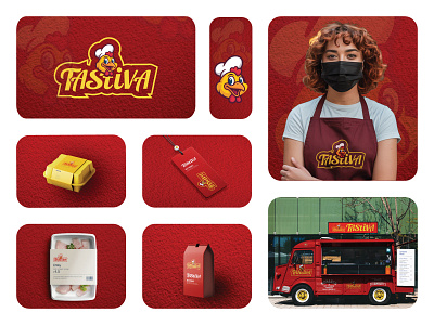 Fastiva — Fun & Bold Chicken Food Brand Logo Design brandidentity chickenlogo creativebranding dribbble dribbbleportfolio fastfood fastfoodlogo foodbrand identitydesign logodesign mascotdesign packagingdesign restaurantlogo