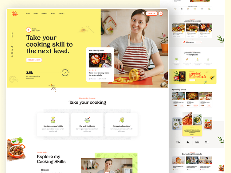 Education WordPress Theme For Skill and Online Course Website by ...