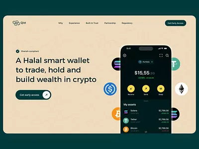 Landing Page Animation animation branding design graphic design illustration logo typography ui ux vector