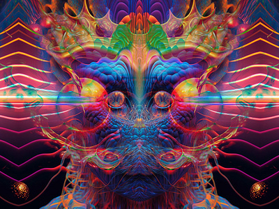 Diatonic Decoherence abstract animation color colorful dimensions forms futuristic geometric gradient graphic design illustration imagination motion graphics pattern print prism psychedelic shading shapes vibrant
