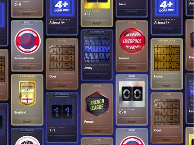 Pooky Stickers - NFT Collection betting boost branding collectibles football nft nft collection pooky prediction product design soccer stickers web3