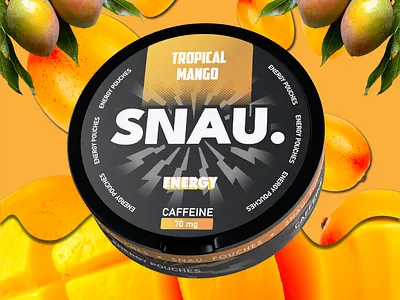 SNAU Visuals for instagram 3d mockup adobe photoshop blender nicotine free nicotine pouches product viualization smoke free snus tobacco vape