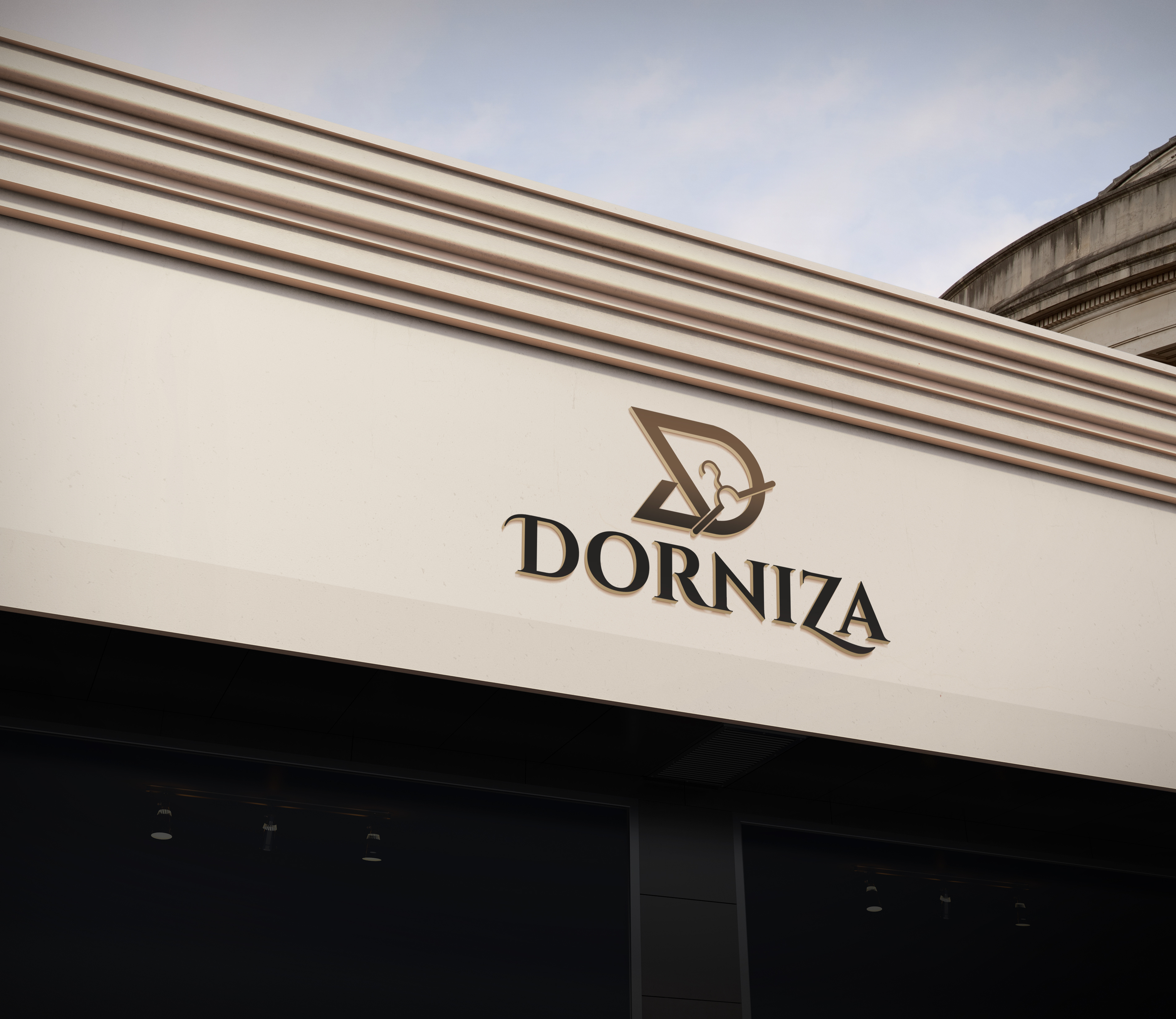Dorniza - Fashion Brand Logo Design 2025 dorniza dorniza fashion brand dorniza fashion logo design dorniza logo dorniza logo design fashion brand
