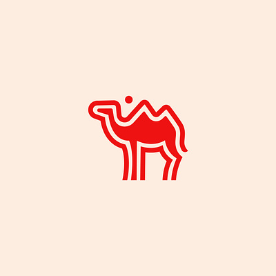 Camel animal branding camel desert design dune graphic design icon illustration logo logo design nature sun vector