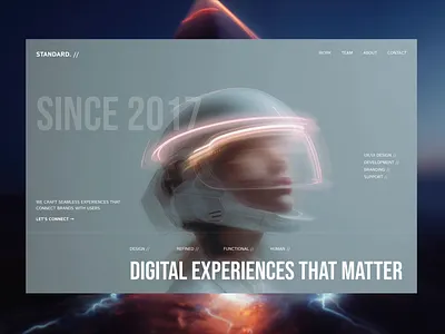 ANIMATED LANDING PAGE animation banner clean dailyui design figma flat hero jitter landing ui ux web