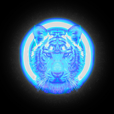 AWAKE awake awaken collage consciousness design eye graphic design illustration space texture third tiger vector