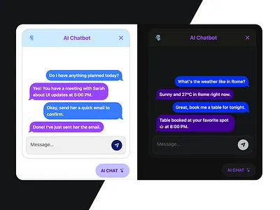 Floating Chat Interface built in Nuxt 3 ai ai chat chat chatbot design nuxt ui vue webdesign