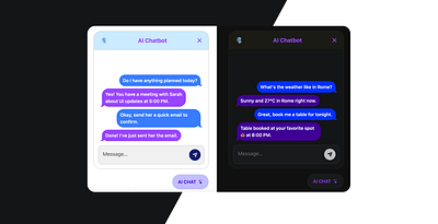 Floating Chat Interface built in Nuxt 3 ai ai chat chat chatbot design nuxt ui vue webdesign