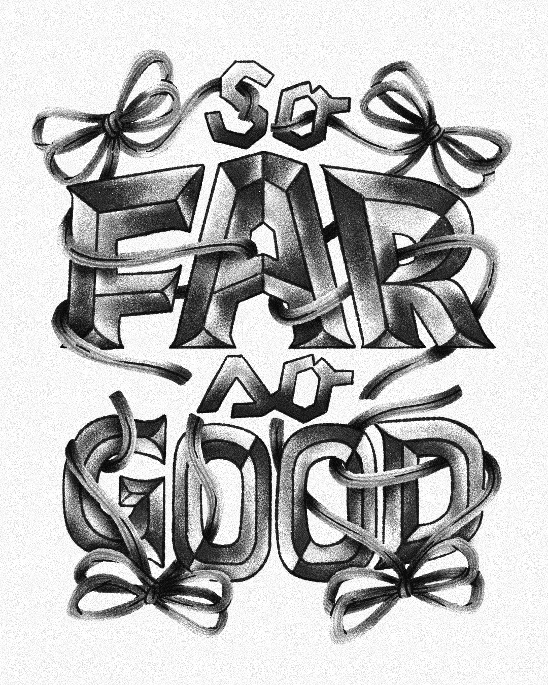 So Far So Good design graphic design illustration lettering letters procreate typography