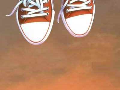 How I Learned To Fly !!! 2d animation 90s animation fly goosebumps goosebumpsbooks howilearnedtofly illustration shoes sky timjacobus
