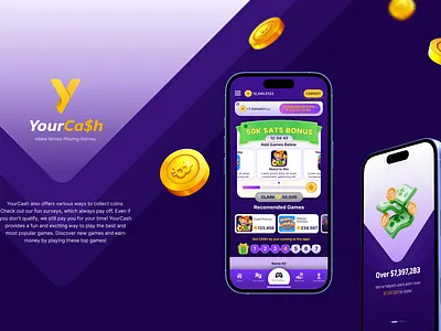 P2E App UI/UX design app branding crypto design earning graphic design illustration logo p2e payment typography ui ux