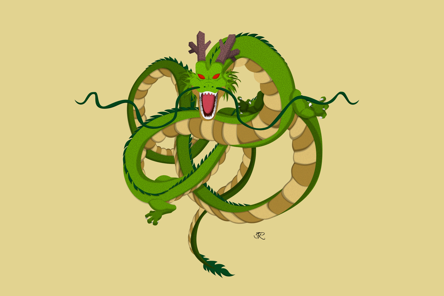 Dragon dragon dragon illustration fantasy illustration vector