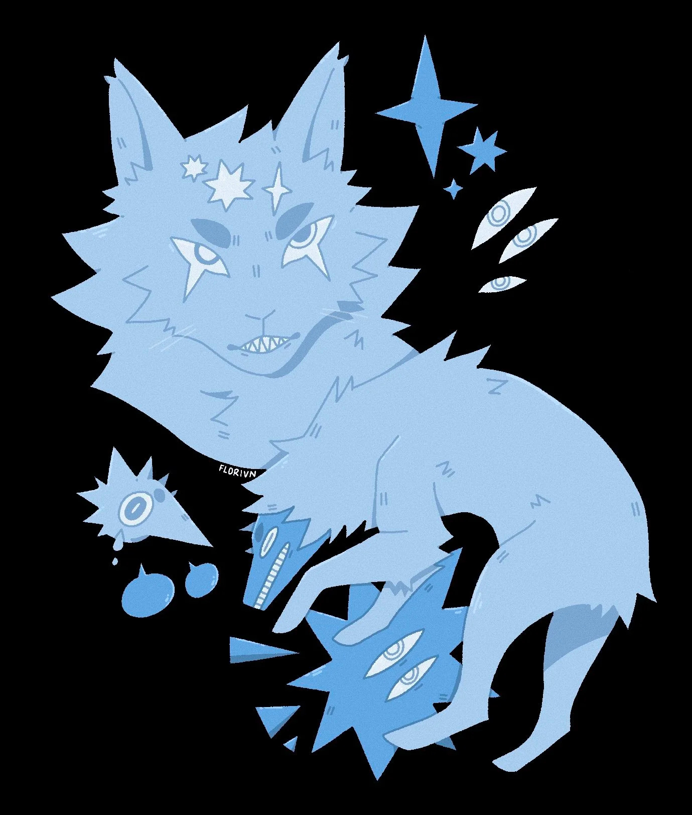 Fuzzball | Original Illustration art illustration procreate