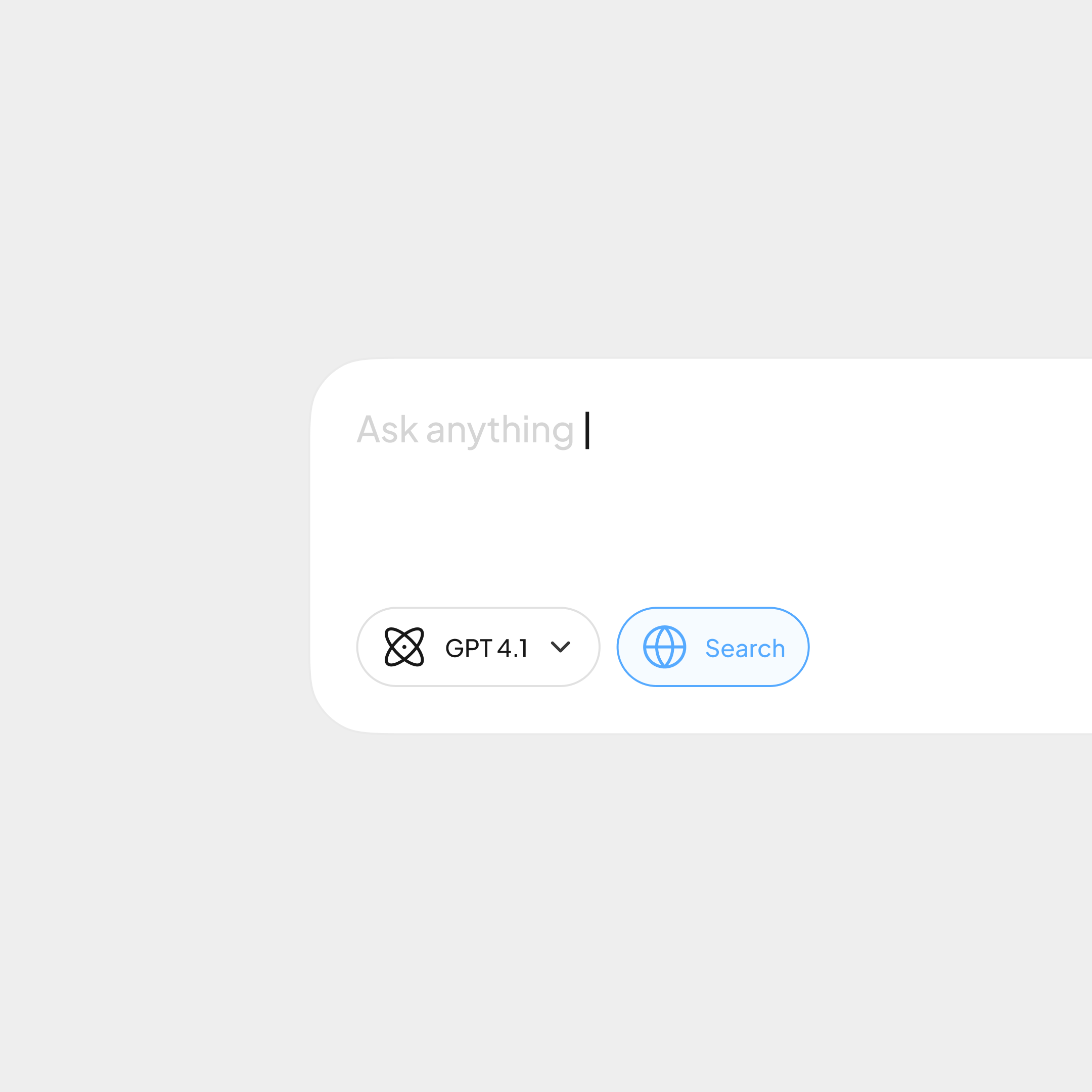 Prompt Input Field ai daily ui input field llm minimal ui prompt ui