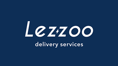 lezzoo delivery app logo design graphic design logo