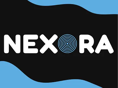 Nexora logo graphic design logo