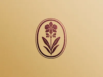 Orchid beauty branding design flower graphic design icon illustration logo logo design nature orchid plant vector