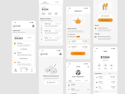 Web 3 Crypto IP & Wallet clean crypto design minimal ui redesign ui web3