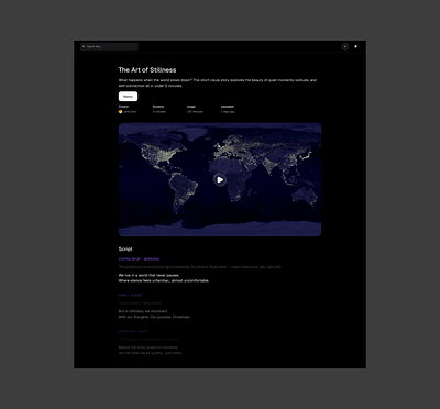 View community file community dashboard design file ui video web