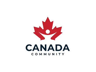 Canada Creative Logo branding business canada clean design graphic design icon identity illustration logo minimalist modern red simple symbol vector