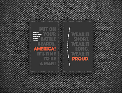 Proud Beard Co. | Logo & Print Design america beard beardcare business card everybeardastory fortworth graphic design illustration logo logodesign masculinity men menshealth pagelayout print design proudbeard scottymorris scottyofeden slogan texas
