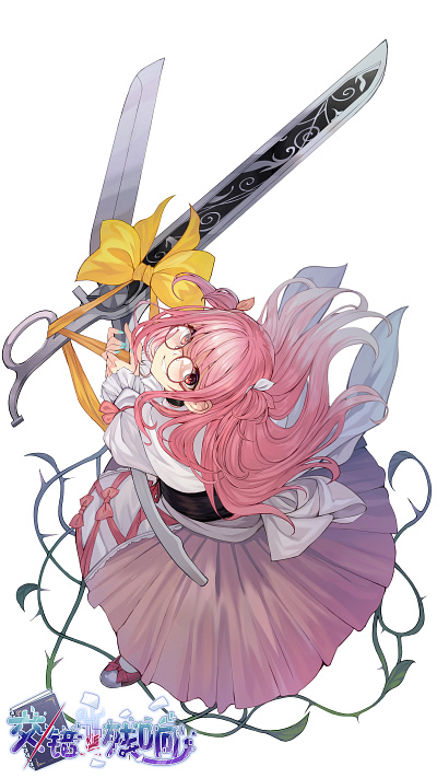 交错残响 anime bishojo character design character illustration live2d