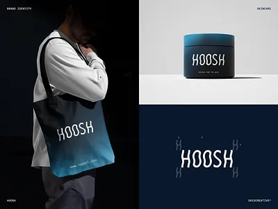 HOOSH – Skincare Brand Identity brand book branding cosmetics cosmetics logo design hoosh identity illustration logo logo designer modern logo premium logo skin skin care skin care brand identity skin care logo typography visual identity