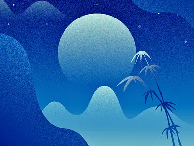 Sound wave healing illustration adventure dribbble environment illustration landscape illustration travel