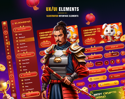 Imperial Fortune: Casino Design in Chinese Style asianthemes casinoart casinodesign chinesegamestyle chinesetheme customslots gamedesignstudio gamedev gamegraphics gamingdesign luckydragon luckyreels redandgold reelstyle slotart slotskin slotsymbols turnkeyslots