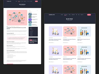 HRFlow TNC - Technology Website Template agency website hr hiring template hrflow tnc landing page management saas software saas landing page templates webflow template webflow templates