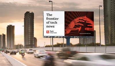 Web Design for TechInformed branding ui