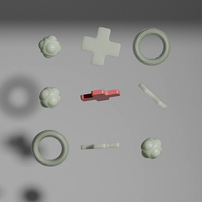 Weightless 3d 3d animation 3d visual abstract animation animation b3d blender design floating loop motion design motion graphics organic shapes
