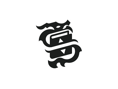 Dragon book ready-made logo for sale by Anhdodes - Logoadoni anhdodes book branding creature design dragon graphic design illustration library logo logo design logo designer logodesign minimalist logo