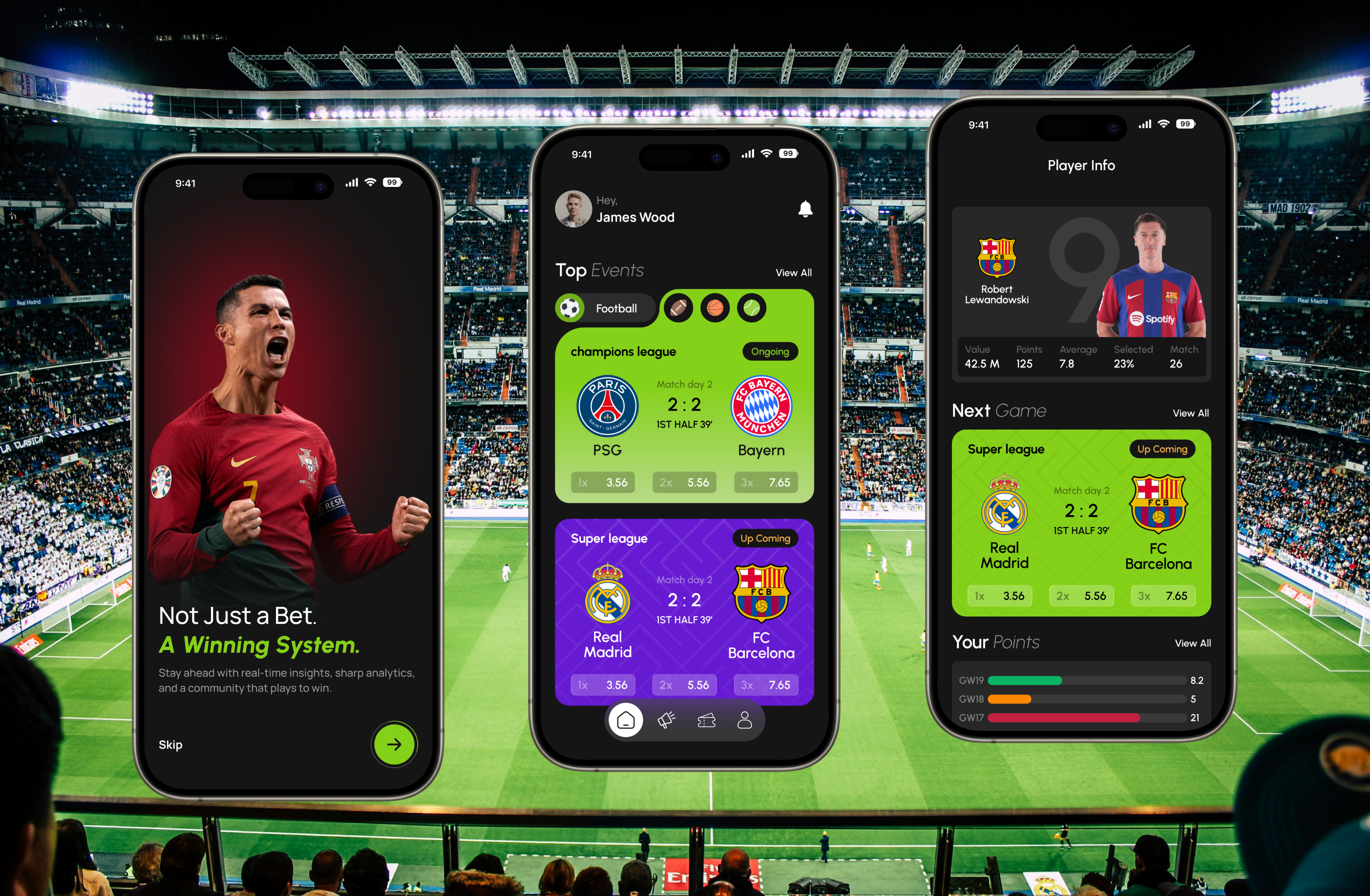 Example of Mobile App UI/UX Design | Ios & Android