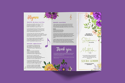 Elegant Wedding Brochure brochure brochuredesign design designinspiration editorialdesign graphic design layoutdesign minimal printdesign trifoldtemplate wedding weddinginspo