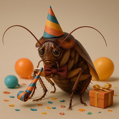 Visual Concept | Roach Repellent Ad with a Twist advertising brand branding campaign cockroach design funny ad graphic design launch marketing social media
