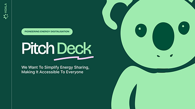 Pitchdeck: Powering Community-Led Energy Revolutions design illustration product ui