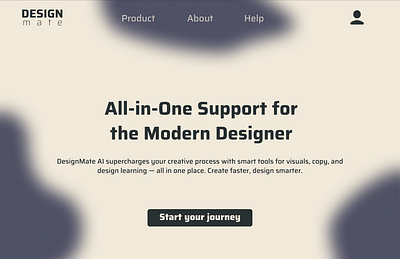 Design Mate - AI platform for designers logo ui