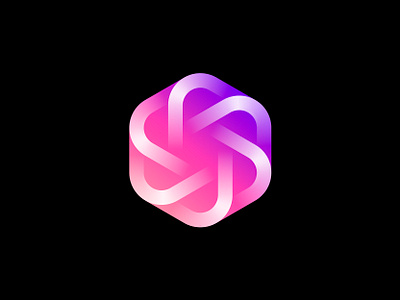 Shutter speed, hexagon - Logo Exploration app icon brand branding connection dynamic editing flow hexagon icon identity logo photography platform shutter speed speed symbol