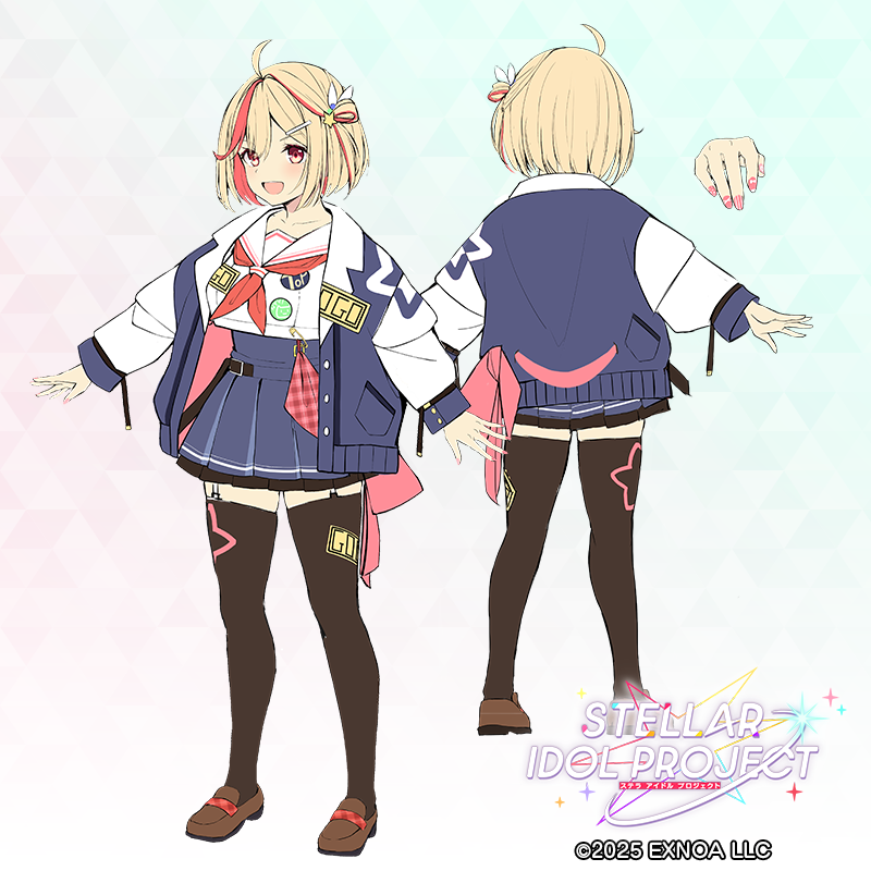 STELLAR IDOL PROJECT anime character design idol
