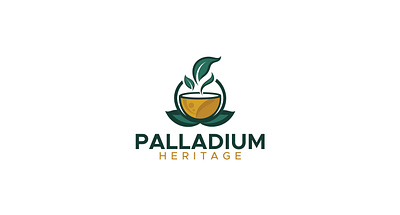 Pallidium Heritage - Logo & Packaging Design create logo creative custom logo design graphic design logo packaging design pouch product tea packaging