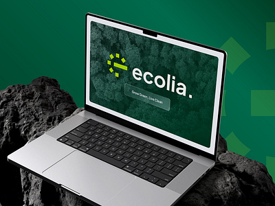 Ecolia - Eco-friendly Presentation brand identity branding business presentation clean design design eco friendly graphic design lookbook pitchdeck powerpoint template presentation simple slides visual identity