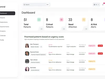 Remind AI Platform branding graphic design logo ui
