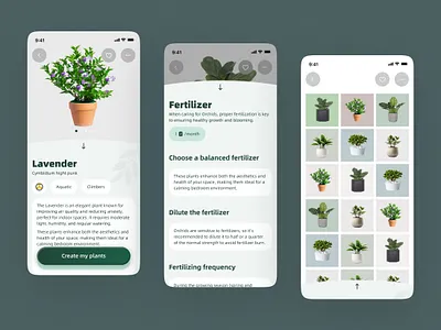 PlantPlan - Details · 2024 App Store · Independent & Original UI app mobile ui ux