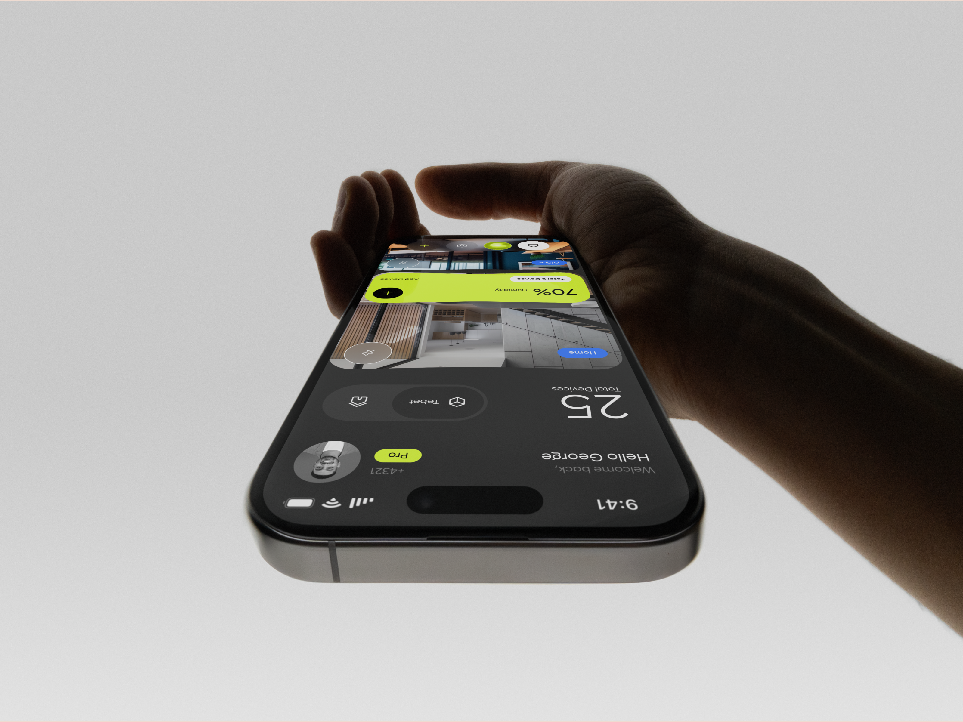 Example of Mobile App Design (5 Screens)