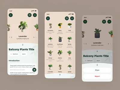 PlantPlan - Idea · 2024 App Store · Independent & Original UI app mobile ui ux