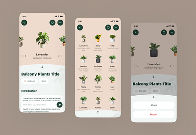 PlantPlan - Idea · 2024 App Store · Independent & Original UI app mobile ui ux